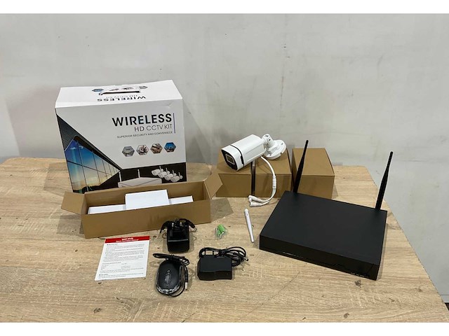 Wireless - hd cctv kit - beveiligingscamera’s - afbeelding 3 van  9