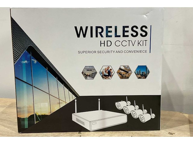 Wireless - hd cctv kit - beveiligingscamera’s - afbeelding 8 van  9