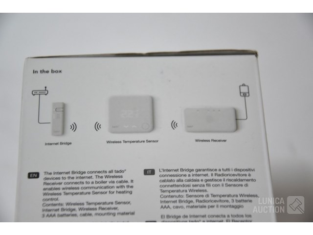 Wireless smart thermostaat - afbeelding 8 van  8