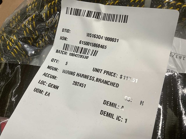 Wiring harness (5x) - afbeelding 1 van  4