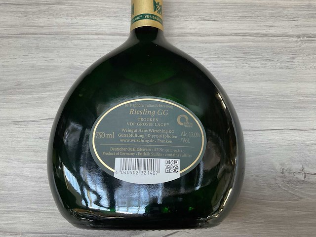 Wirsching julius echterberg gg riesling 2018 - afbeelding 3 van  3