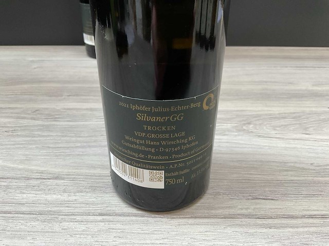 Wirsching julius echterberg gg silvaner 2021 (3x) - afbeelding 3 van  3