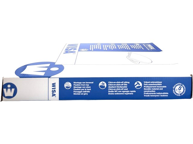 Wisa 1409263501 toiletzittingen wit - afbeelding 3 van  3