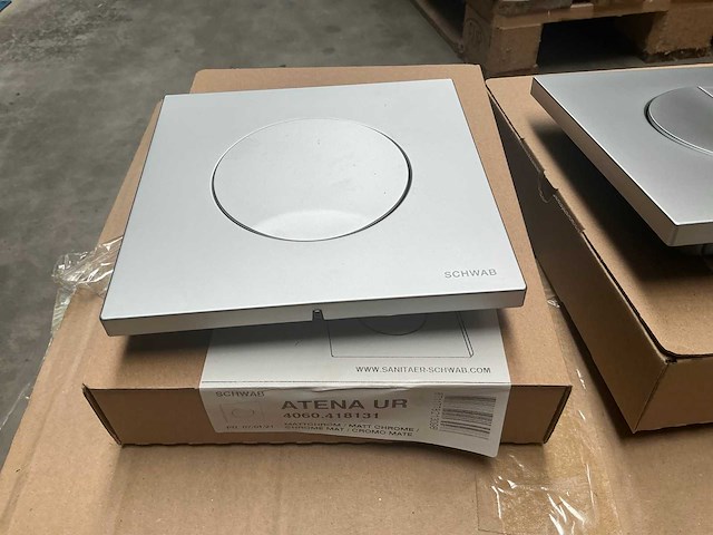 Wisa atena mat chroom drukplaat (18x) - afbeelding 4 van  5