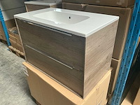 Wisa cassino badmeubel grey oak 80cm - afbeelding 4 van  8