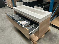 Wisa cassino base nebraska badmeubel 120cm - afbeelding 5 van  10