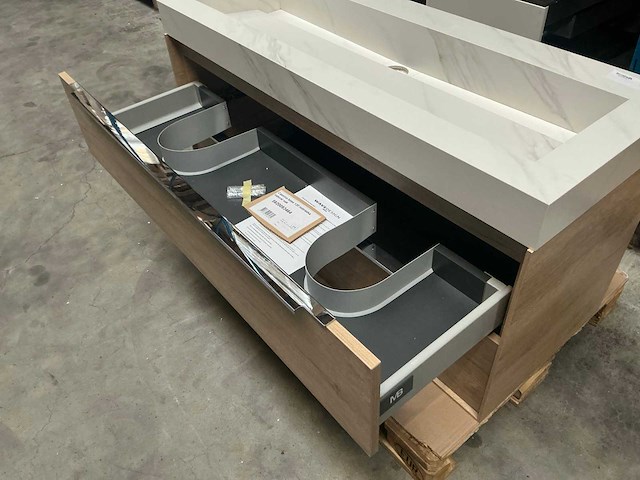 Wisa cassino base nebraska badmeubel 120cm - afbeelding 6 van  10