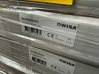 Wisa cristal douchebak 100x80cm (20x) - afbeelding 4 van  5