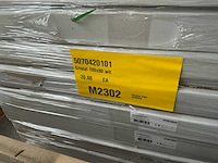 Wisa cristal douchebak 100x80cm (20x) - afbeelding 5 van  5