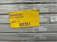 Wisa cristal douchebak 100x80cm (30x) - afbeelding 4 van  4