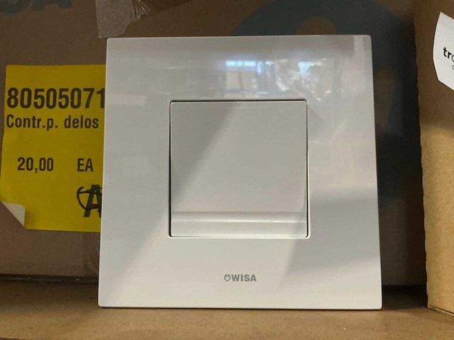 Wisa delos bedieningspaneel (20x) - afbeelding 1 van  1