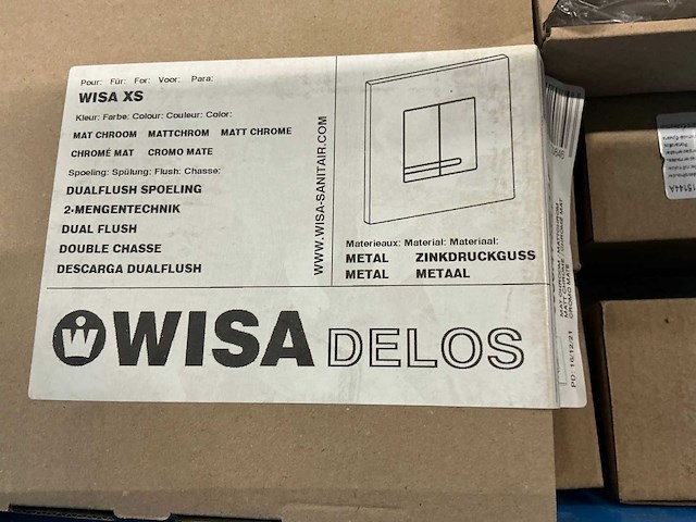 Wisa delos df bedieningspaneel (12x) - afbeelding 4 van  5