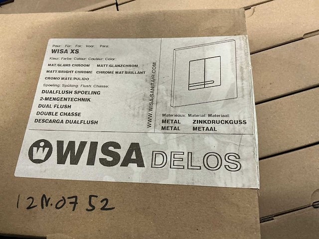 Wisa delos df bedieningspaneel (15x) - afbeelding 4 van  6