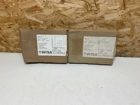 Wisa dual flush drukplaat (2x) - afbeelding 1 van  4