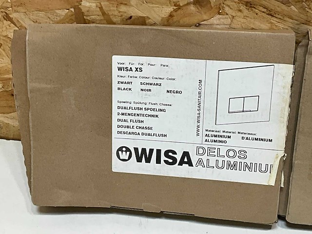 Wisa dual flush drukplaat (2x) - afbeelding 2 van  4