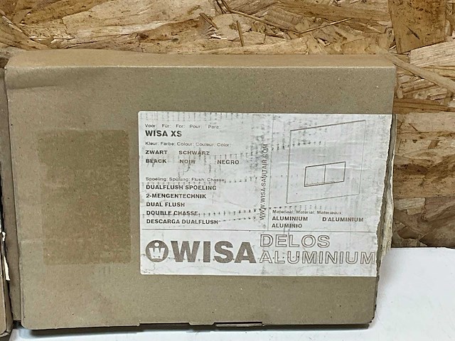 Wisa dual flush drukplaat (2x) - afbeelding 3 van  4