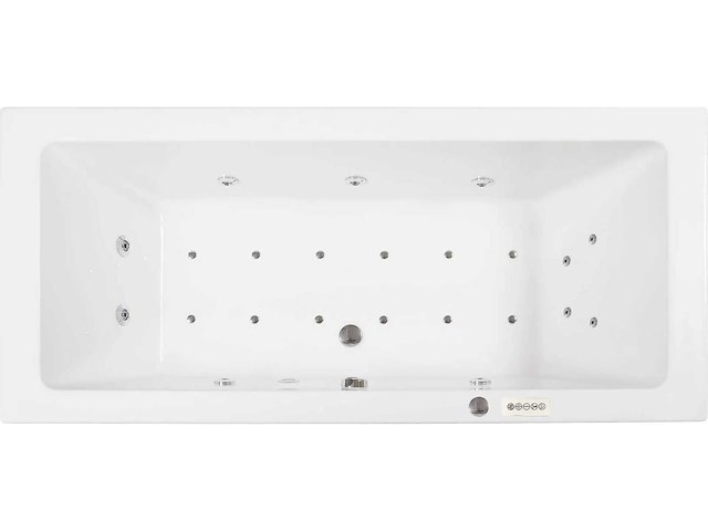 Wisa enjoy super plus 4 180x80cm 5900030014 whirlpoolsysteem - afbeelding 1 van  2