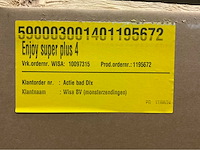 Wisa enjoy super plus 4 180x80cm 5900030014 whirlpoolsysteem - afbeelding 2 van  2