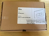 Wisa inbouwreservoir met gsi modo rimless wandcloset - afbeelding 9 van  9