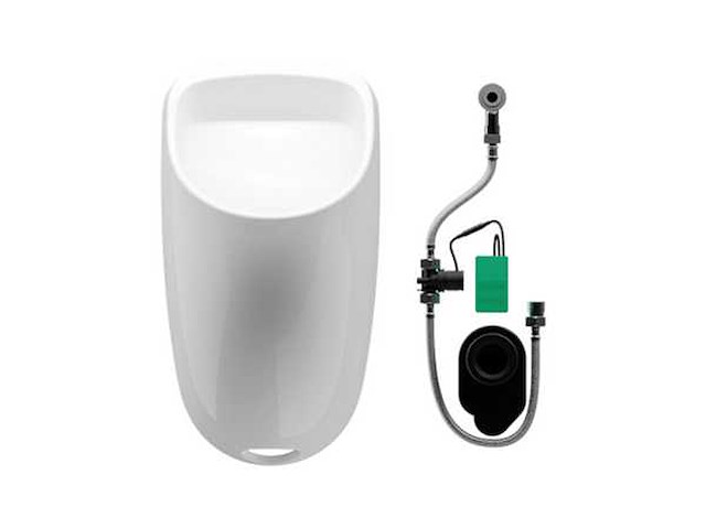 Wisa ipee u2 urinal bend met mini spoelsysteem (2x) - afbeelding 1 van  2