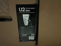 Wisa ipee u2 urinal bend met mini spoelsysteem - afbeelding 2 van  2