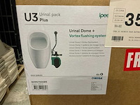 Wisa ipee u3 urinal dome met vortex spoelsysteem - afbeelding 2 van  2