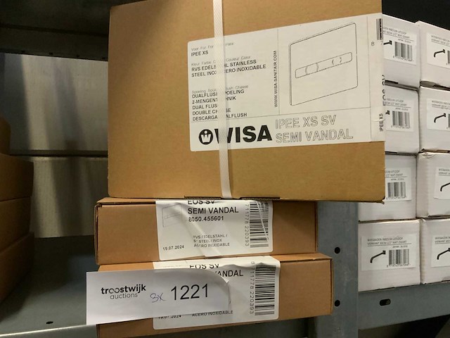 Wisa ipee xs drukplaat (3x) - afbeelding 1 van  1