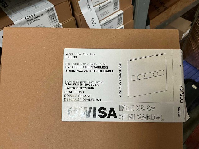 Wisa ipee xs sv semi vandal urinoir (8x) - afbeelding 2 van  2