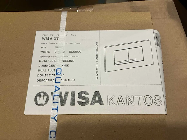 Wisa kantos 8050418701 drukplaat (40x) - afbeelding 2 van  2