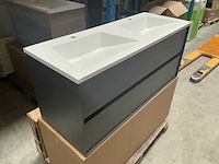 Wisa lucido badmeubel 120cm diamond grey - afbeelding 3 van  9