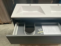 Wisa lucido badmeubel 120cm diamond grey - afbeelding 6 van  9