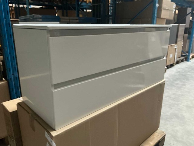 Wisa lucido badmeubel 120cm hoogglans wit - afbeelding 1 van  8