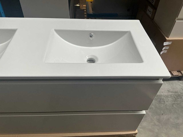 Wisa lucido badmeubel 120cm hoogglans wit - afbeelding 4 van  8