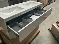 Wisa lucido badmeubel 120cm hoogglans wit - afbeelding 6 van  8