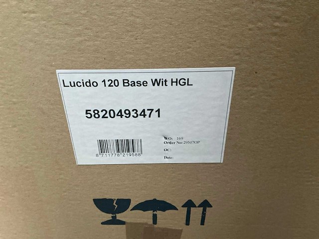 Wisa lucido badmeubel 120cm hoogglans wit - afbeelding 7 van  8