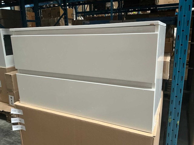 Wisa lucido badmeubel 90cm hoogglans wit - afbeelding 1 van  9