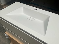 Wisa lucido badmeubel 90cm hoogglans wit - afbeelding 4 van  9