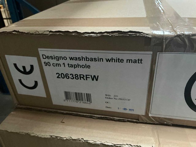 Wisa lucido badmeubel 90cm hoogglans wit - afbeelding 9 van  9