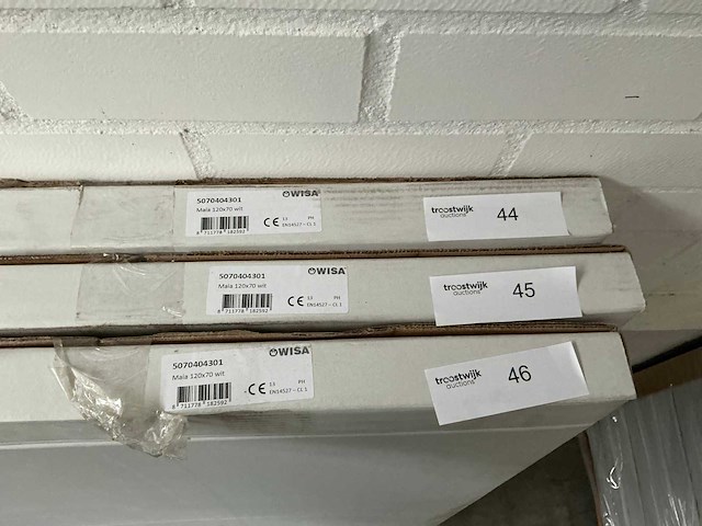 Wisa maia douchebak 100x70cm - afbeelding 3 van  3