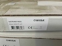 Wisa maia douchebak 160x75cm (2x) - afbeelding 3 van  3