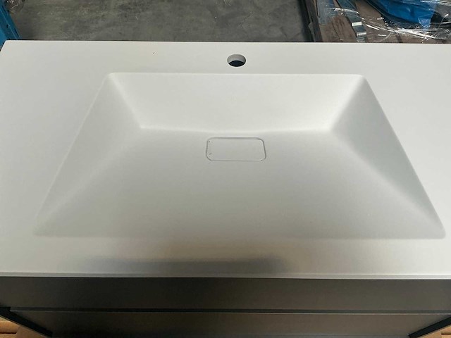 Wisa pescara badmeubel antracite high 100cm - afbeelding 4 van  9