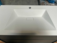 Wisa pescara badmeubel antracite high 100cm - afbeelding 4 van  9