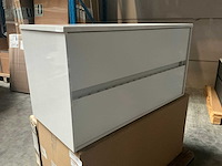 Wisa pescara badmeubel white high 100cm - afbeelding 1 van  8