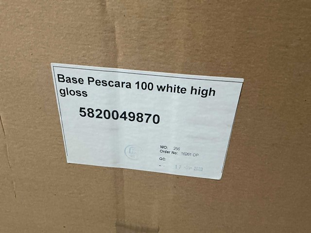 Wisa pescara badmeubel white high 100cm - afbeelding 7 van  8