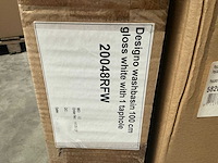 Wisa pescara badmeubel white high 100cm - afbeelding 8 van  8