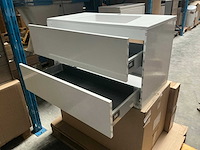 Wisa pescara badmeubel white oak 90cm - afbeelding 5 van  9