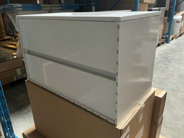 Wisa pescara badmeubel white oak 90cm - afbeelding 1 van  9