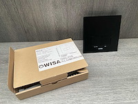 Wisa s delos aluminium zwart drukplaat - afbeelding 1 van  2