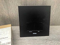 Wisa s delos aluminium zwart drukplaat - afbeelding 2 van  2