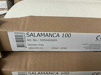 Wisa salamanca douchebak 100x100cm (2x) - afbeelding 3 van  3